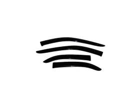 AVS Ventvisor Outside Mount Window Deflectors 4pc Smoke Kia Sorento 2003-2007