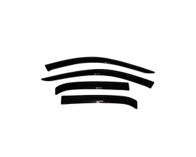 AVS Ventvisor Outside Mount Window Deflectors 4pc Smoke Honda Accord 2003-2007