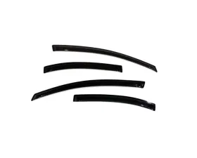 AVS Ventvisor Outside Mount Window Deflectors 4pc Smoke Honda Civic 2006-2011