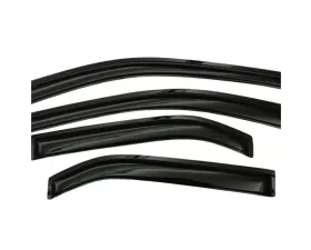 AVS Ventvisor Outside Mount Window Deflectors 4pc Smoke Toyota Corolla 2014-2018