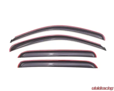 AVS Smoke In-Channel Ventvisor Front and Rear Window Deflectors 4pcs Hyundai Santa Cruz 2022-2025 - 194519