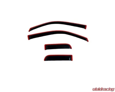 AVS Smoke Ventvisor Front and Rear Window Deflectors 4pcs Toyota Tundra 2022-2024 - 194704