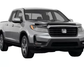 AVS Smoke Aeroskin Low Profile Hood Shield Honda Ridgeline | Passport 2021-2025