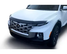 AVS Smoke Aeroskin Low Profile Hood Shield Hyundai Santa Cruz 2022-2025
