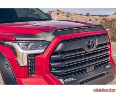 AVS Black Aeroskin Lightshield Hood Shield Toyota Tundra | Sequoia 2022-2025 - 753294