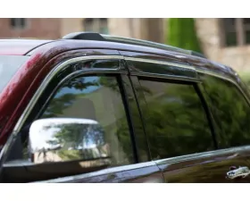 AVS Smoke with Chrome Trim Ventvisor Low Profile Window Deflectors 4pcs Buick Encore Gx 2020-2025
