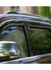 AVS Smoke with Chrome Trim Ventvisor Low Profile Window Deflectors 4pcs Buick Encore Gx 2020-2025                                     - 794030 - Image 10