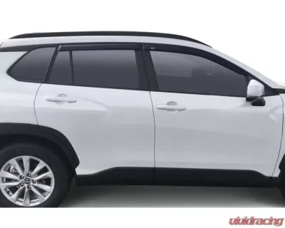 AVS Smoke Outside Mount Ventvisor Defector 4pcs Toyota Corolla Cross 2022-2025 - 94168