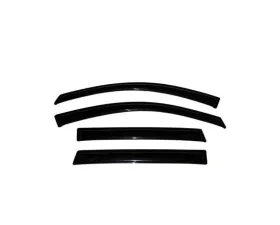 AVS Smoke Ventvisor Outside Mount Window Deflectors 4pcs Hyundai Elantra 2021-2025