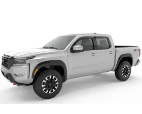 AVS Smoke Ventvisor Outside Mount Window Deflectors 4pcs Nissan Frontier 2022-2025