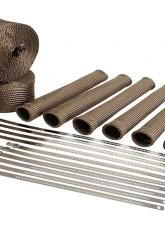 Design Engineering DEI Titanium Header Wrap Kit Jeep Wrangler JK V6 2007-2010                                     - 10136 - Image 2