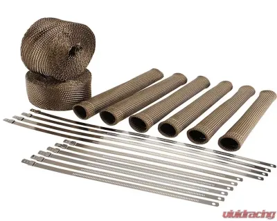 Design Engineering DEI Titanium Header Wrap Kit Jeep Wrangler JK V6 2007-2010 - 10136