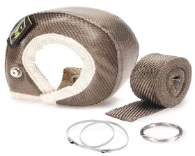 Design Engineering DEI Titanium Turbo Shield/Blanket - GEN-3 T25/T28 Kit