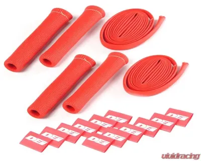 Design Engineering DEI Protect-A-Boot and Wire Kit - Red 4 Cylinder - 10586