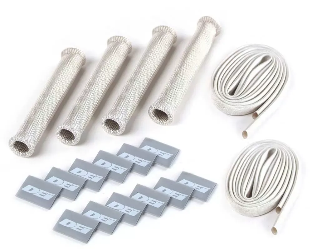 Design Engineering DEI Protect-A-Boot and Wire Kit - Silver 4 Cylinder - 10587