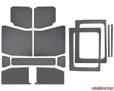 Design Engineering DEI Gray Leather Look Head Liner Kit Jeep Wrangler JL 4-Door - 50181