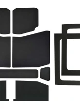 Design Engineering DEI Black Leather Look Head Liner Kit Jeep Wrangler JL 4-Door                                     - 50182 - Image 7
