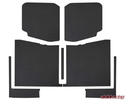 Design Engineering DEI Black Leather Look Head Liner Kit Jeep Gladiator JT 4-Door - 50187