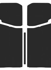 Design Engineering DEI Black Leather Look  Head Liner Only Jeep Wrangler JL 2-Door                                     - 50192 - Image 7