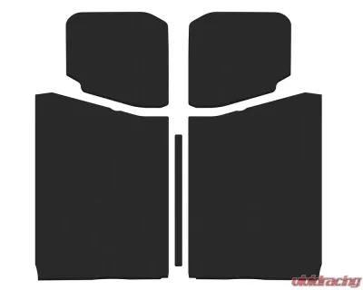 Design Engineering DEI Black Leather Look  Head Liner Only Jeep Wrangler JL 2-Door - 50192