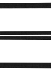 Design Engineering DEI Black Original Finish Rear Side Window Head Liner Only Jeep Wrangler JL 2-Door                                     - 50268 - Image 3