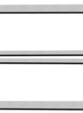 Design Engineering DEI White Original Finish Rear Side Window Head Liner Only Jeep Wrangler JL 2-Door                                     - 50270 - Image 3