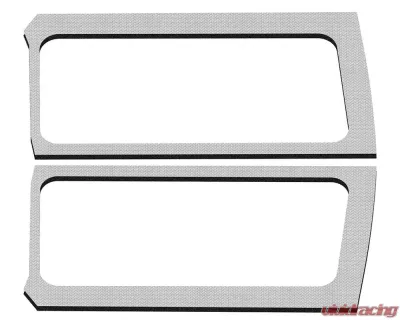 Design Engineering DEI White Original Finish Rear Side Window Head Liner Only Jeep Wrangler JL 2-Door - 50270