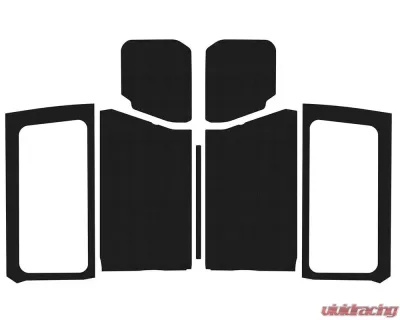 Design Engineering DEI Black Original Finish Head Liner Kit Jeep Wrangler JL 2-Door - 50280