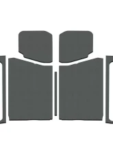 Design Engineering DEI Gray Leather Look Head Liner Kit Jeep Wrangler JL 2-Door                                     - 50284 - Image 7