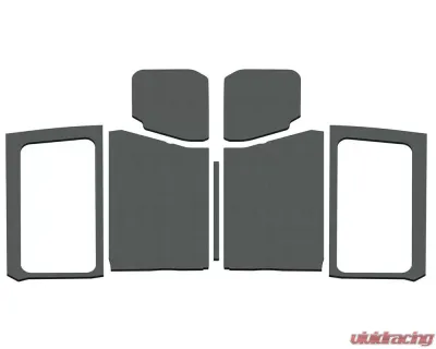 Design Engineering DEI Gray Leather Look Head Liner Kit Jeep Wrangler JL 2-Door - 50284