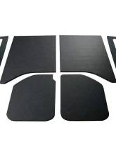 Design Engineering DEI Black Leather Look Head Liner Kit Jeep Wrangler JK 2-Door 2011-2018                                     - 50288 - Image 7