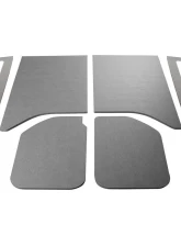Design Engineering DEI Gray Leather Look Head Liner Kit Jeep Wrangler JK 2-Door 2011-2018                                     - 50289 - Image 7
