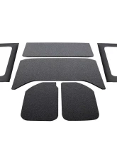 Design Engineering DEI Black Original Finish Head Liner Kit Jeep Wrangler JK 4-Door 2011-2018                                     - 50290 - Image 7