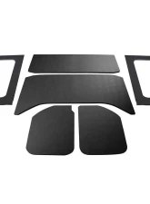Design Engineering DEI Black Leather Look Head Liner Kit Jeep Wrangler JK 4-Door 2011-2018                                     - 50293 - Image 7