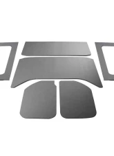 Design Engineering DEI Gray Leather Look Head Liner Kit Jeep Wrangler JK 4-Door 2011-2018                                     - 50294 - Image 7