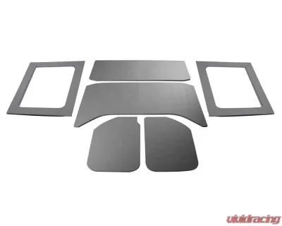 Design Engineering DEI Gray Leather Look Head Liner Kit Jeep Wrangler JK 4-Door 2011-2018 - 50294