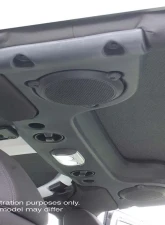 Design Engineering DEI Gray Leather Look Head Liner Kit Jeep Wrangler JK 4-Door 2011-2018                                     - 50294 - Image 4