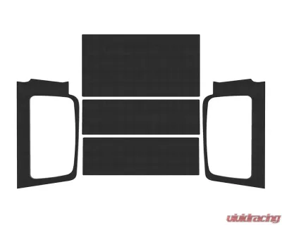 Design Engineering DEI Black Original Finish Head Liner Kit Jeep Wrangler LJ 2004-2006 - 50601