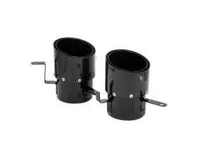 Ferrari Novitec Black Tailpipes for SF90 Stradale 2020-2024, High-Performance Upgrade