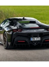 Ferrari Novitec Black Tailpipes for SF90 Stradale 2020-2024, High-Performance Upgrade                                     - F1 090 52 - Image 3