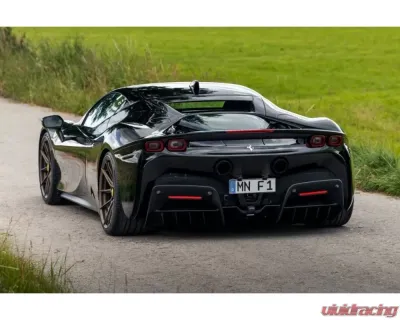Ferrari Novitec Black Tailpipes for SF90 Stradale 2020-2024, High-Performance Upgrade - F1 090 52