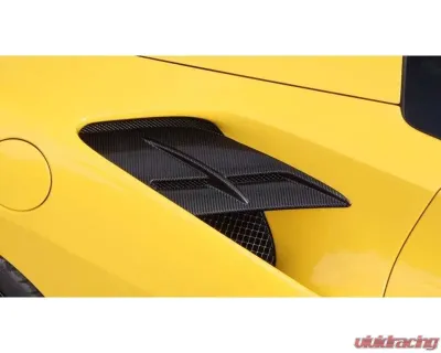 Novitec Carbon Fiber N-Largo Air Guide Side Set for Ferrari 488 GTB/Spider 2016-2021 - F6 488 57