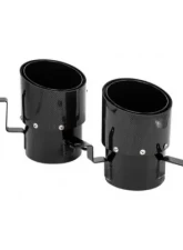 Novitec Tailpipes With Cover Carbon Gloss Gold Plated for Maserati MC20 2022-2023                                     - M1 004 55 - Image 2