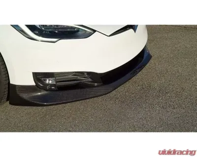 Novitec Carbon Fiber Front Lip Spoiler Tesla Model S 2017+ - T6 X00 50