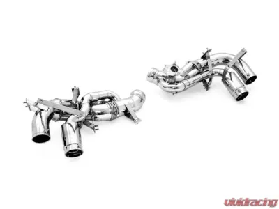 Novitec Stainless Steel Power Optimized Exhaust System Race w/ Flap-Regulation Ferrari Purosangue 2024+ - F1 666 11