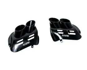 Novitec Stainless Steel Tailpipes for Ferrari Purosangue 2024-2025 V12 Exhaust Upgrade