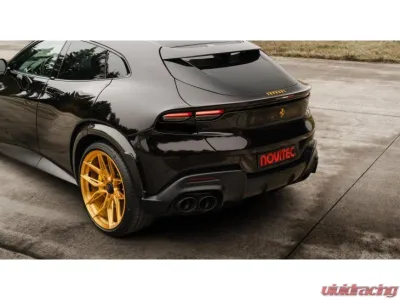 Novitec Stainless Steel Tailpipes for Ferrari Purosangue 2024-2025 V12 Exhaust Upgrade - F1 666 17