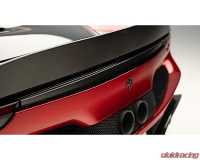 Novitec Carbon Fiber Active Spoiler Trim Ferrari 296 GTB 2022-2025 - F6 296 27