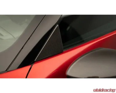 Novitec Carbon Fiber Side Window Triangle Trim Ferrari 296 GTB 2022-2025 - F6 296 51