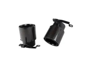 Novitec Carbon Glossy Gold Plated Tailpipes Lamborghini Huracan STO 5.2L V10 2022-2024